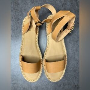 Soludos Cadiz Anthropologie Tan Espadrille Sandals